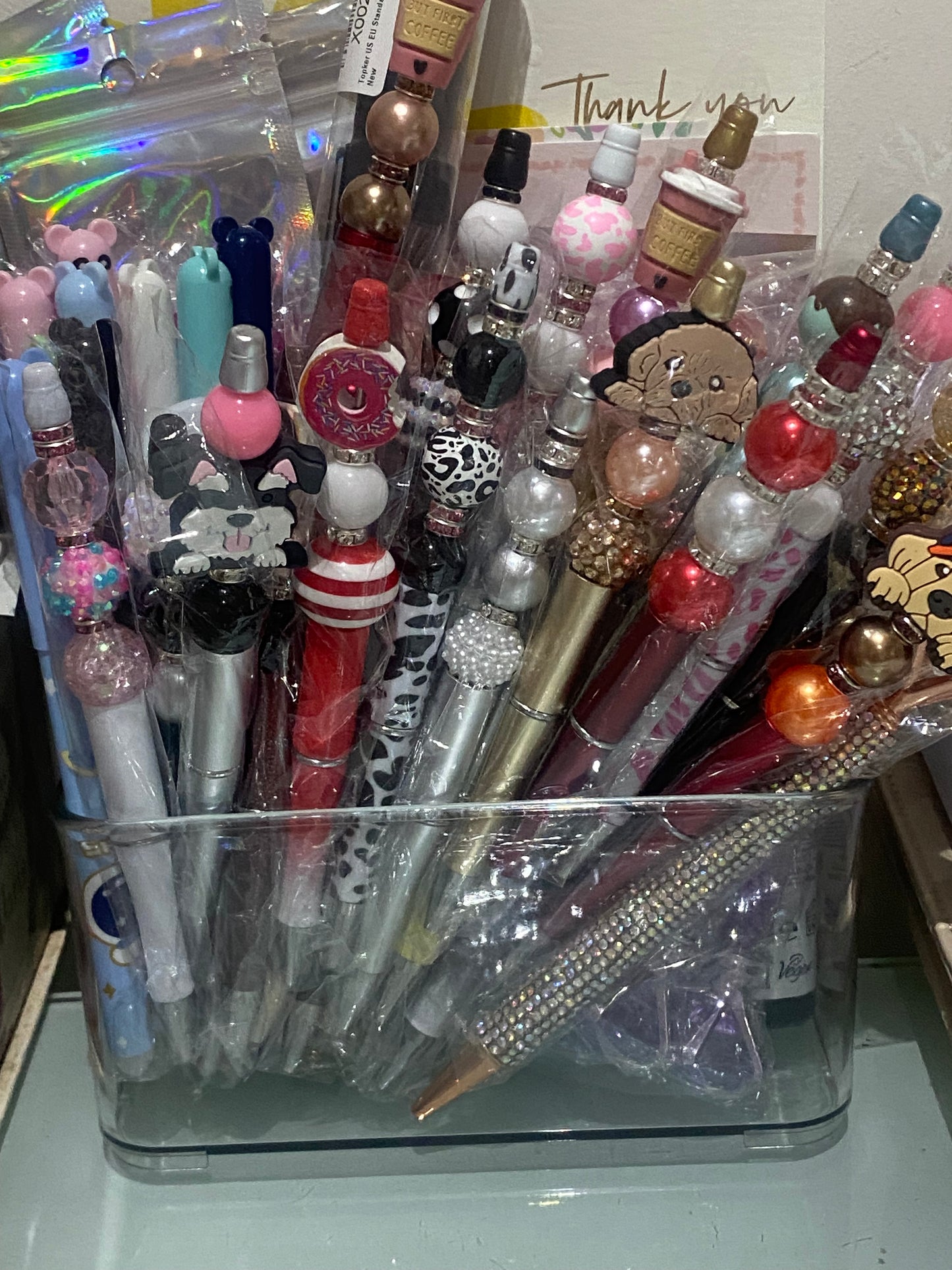 Beaded Pens